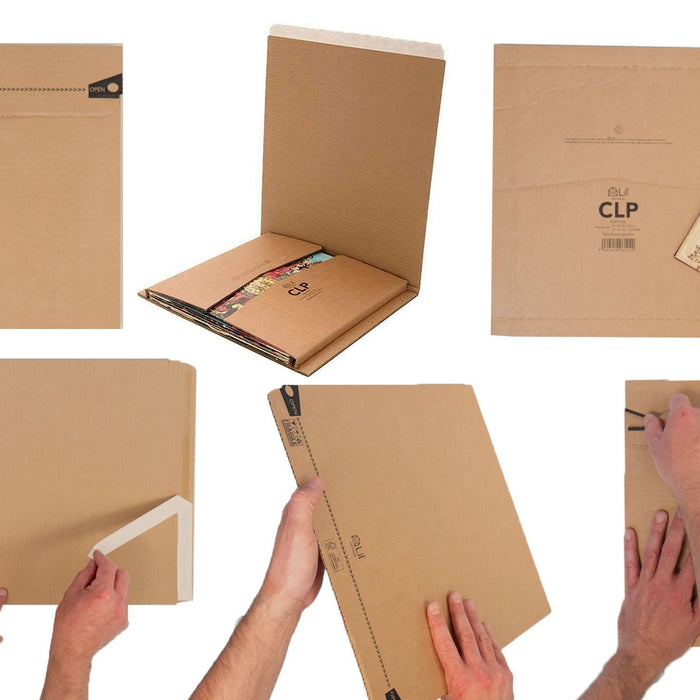 The world's Strongest Vinyl Record Packaging that is fast to pack and environmentally friendly