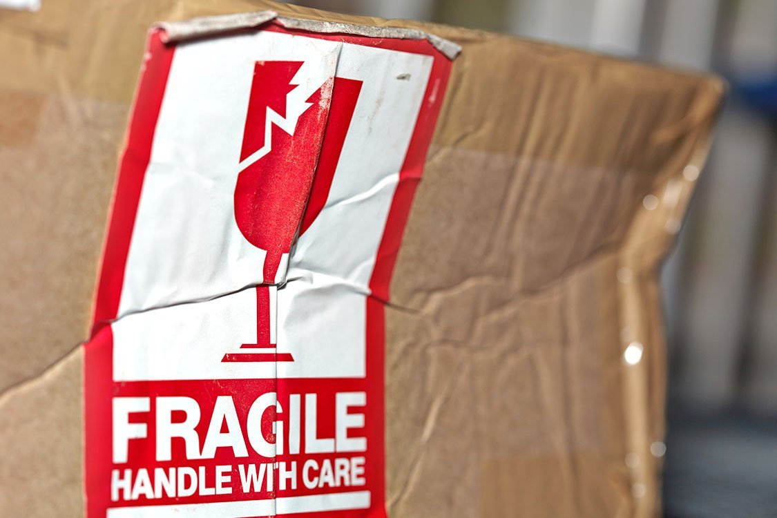 cardboard boxes for fragile items 